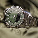 Casio Illuminator Stainless Steel Analog-Digital Watch