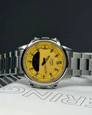 Casio Illuminator Yellow Dial Stainless Steel Watchs