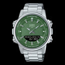 Casio Illuminator Stainless Steel Analog-Digital Watch